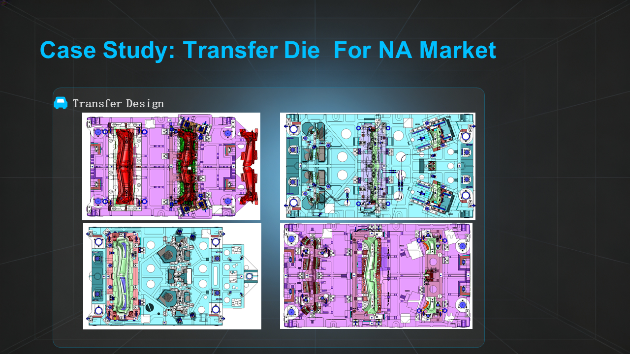 Transfer Die Design for NA Market